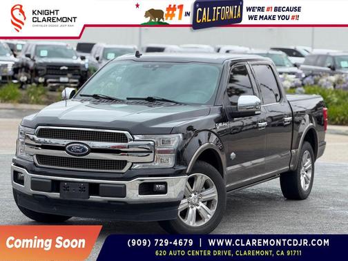 Agate Black Metallic 2020 Ford F-150 King Ranch