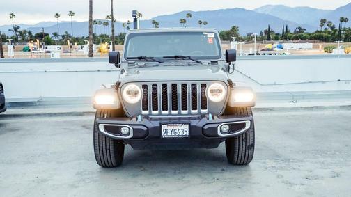 Sting-Gray Clearcoat 2023 Jeep Wrangler 4xe Sahara