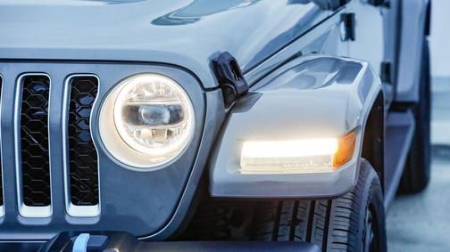 Sting-Gray Clearcoat 2023 Jeep Wrangler 4xe Sahara