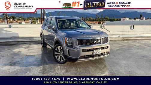 Everlasting Silver 2022 Kia Telluride EX