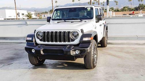 Bright White Clearcoat 2026 Jeep Wrangler Sport S