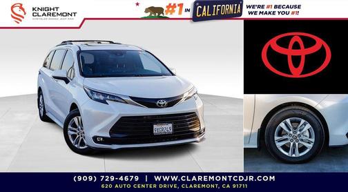 Wind Chill Pearl 2026 Toyota Sienna XLE