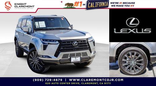 Atomic Silver 2025 Lexus GX 550 Luxury+