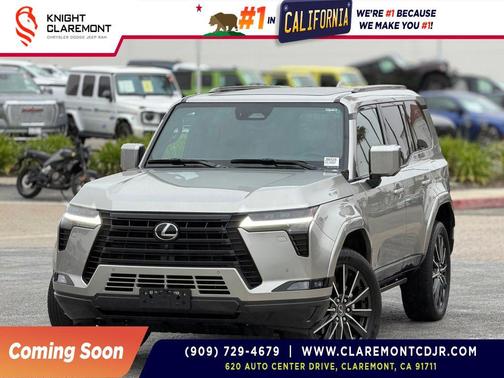 Atomic Silver 2025 Lexus GX 550 Luxury+