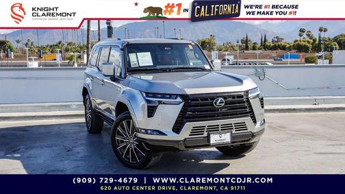 Atomic Silver 2025 Lexus GX 550 Luxury+