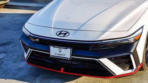 Atlas White 2025 Hyundai ELANTRA N Base
