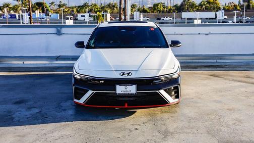Atlas White 2025 Hyundai ELANTRA N Base