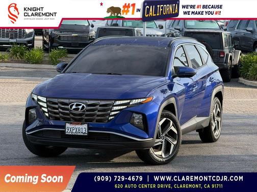 Intense Blue 2022 Hyundai TUCSON SEL