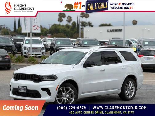 White Knuckle Clearcoat 2024 Dodge Durango GT Plus