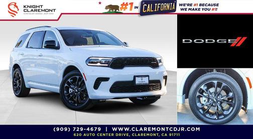 White Knuckle Clearcoat 2026 Dodge Durango GT AWD