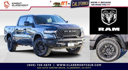 Granite Crystal Metallic Clearcoat 2026 RAM 1500 Rebel