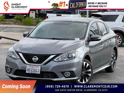 Gun Metallic 2018 Nissan Sentra SR