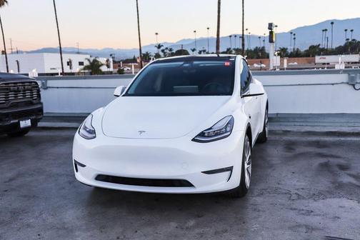 Pearl White Multi-Coat 2021 Tesla Model Y Long Range Dual Motor All-Wheel Drive