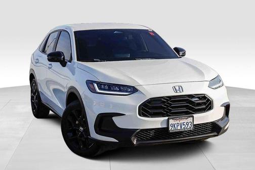 Platinum White 2024 Honda HR-V Sport