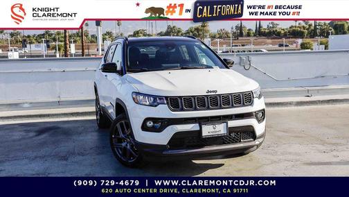 Bright White Clearcoat 2026 Jeep Compass Limited