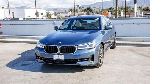 Arctic Race Blue Metallic 2023 BMW 530 i