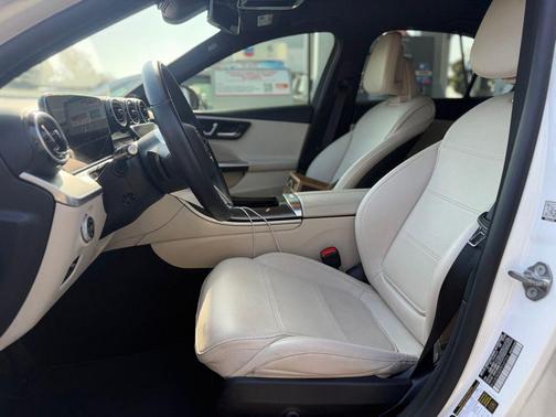 Polar White 2023 Mercedes-Benz C-Class Sedan