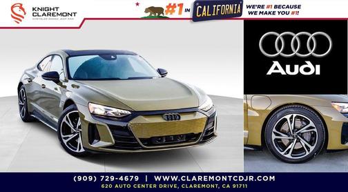 Tactical Green Metallic 2023 Audi e-tron GT Premium Plus quattro