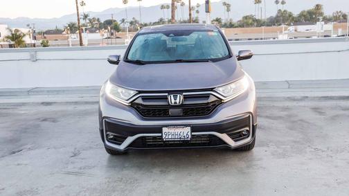 Sonic Gray Pearl 2021 Honda CR-V 2WD EX