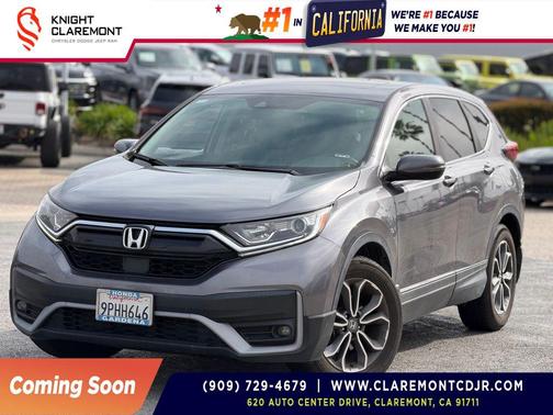 Sonic Gray Pearl 2021 Honda CR-V 2WD EX