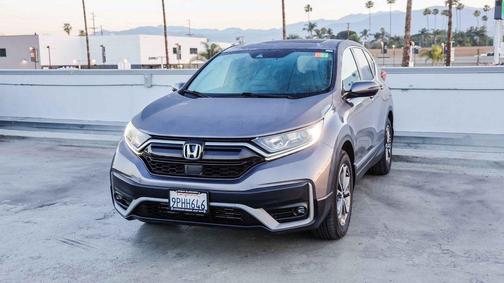 Sonic Gray Pearl 2021 Honda CR-V 2WD EX