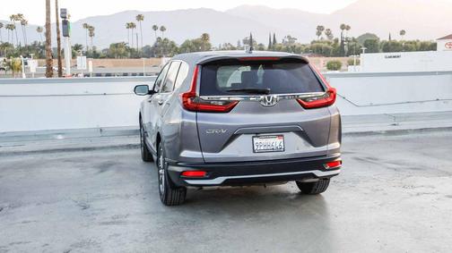 Sonic Gray Pearl 2021 Honda CR-V 2WD EX