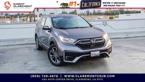Sonic Gray Pearl 2021 Honda CR-V 2WD EX