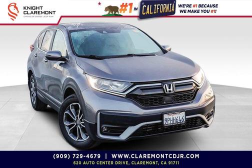 Sonic Gray Pearl 2021 Honda CR-V 2WD EX