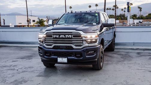 Forged Blue Metallic 2026 RAM 3500 Laramie Mega Cab 4x4 6'4' Box