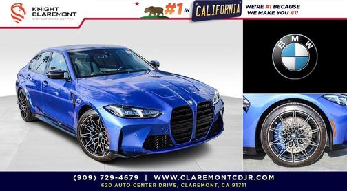 Portimao Blue Metallic 2025 BMW M3 Competition xDrive
