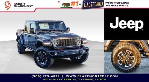 Granite Crystal Metallic Clearcoat 2026 Jeep Gladiator Rubicon