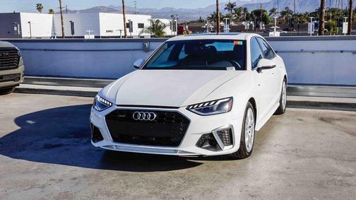 Arkona White 2024 Audi A4 45 S line Premium Plus