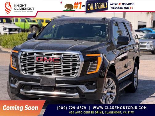 Onyx Black 2025 GMC Yukon Denali