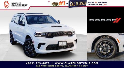 White Knuckle Clearcoat 2026 Dodge Durango GT Plus