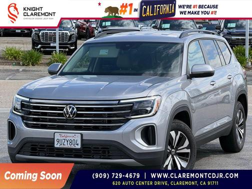 Silver Mist Metallic 2026 Volkswagen Atlas 2.0T SE