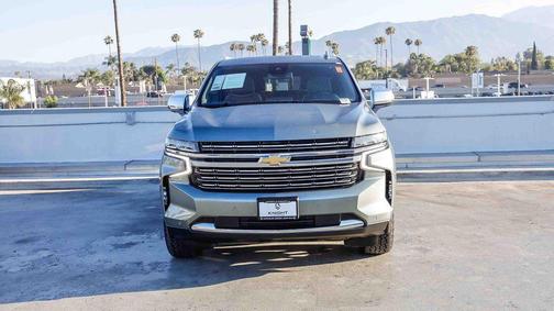 Silver Sage Metallic 2023 Chevrolet Suburban Premier