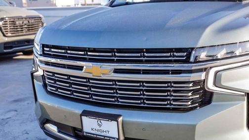 Silver Sage Metallic 2023 Chevrolet Suburban Premier