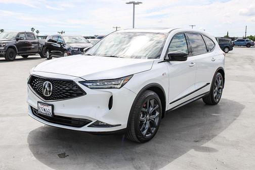 Platinum White Pearl 2022 Acura MDX A-Spec Package