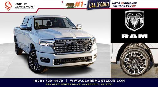 Bright White Clearcoat 2026 RAM 1500 Longhorn