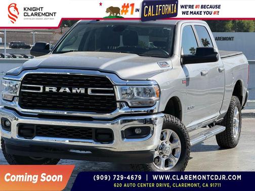Billet Silver Metallic Clearcoat 2022 RAM 2500 Big Horn Crew Cab 4x4 6'4' Box