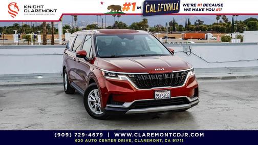 Flare Red 2024 Kia Carnival LX