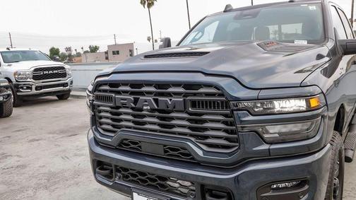 Forged Blue Metallic 2026 RAM 2500 Black Express Crew Cab 4x4 6'4' Box