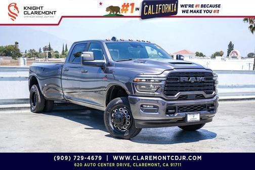 Granite Crystal Metallic Clearcoat 2026 RAM 3500 Laramie Crew Cab 4x4 8' Box