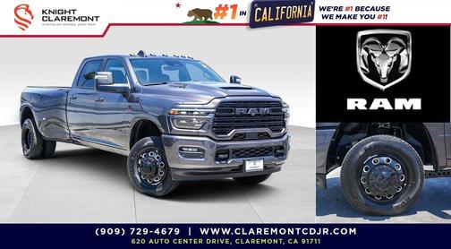 Granite Crystal Metallic Clearcoat 2026 RAM 3500 Laramie Crew Cab 4x4 8' Box