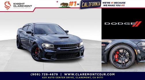 Pitch Black Clearcoat 2023 Dodge Charger R/T Scat Pack