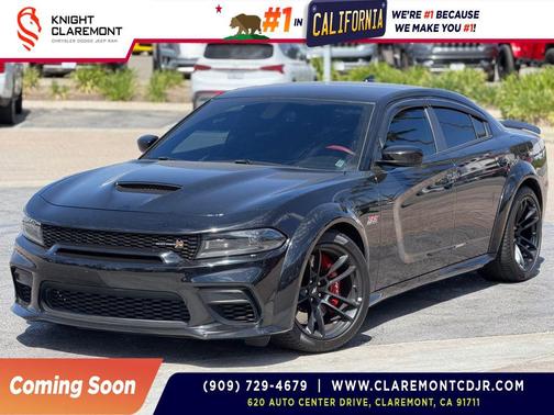 Pitch Black Clearcoat 2023 Dodge Charger R/T Scat Pack