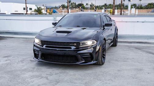 Pitch Black Clearcoat 2023 Dodge Charger R/T Scat Pack