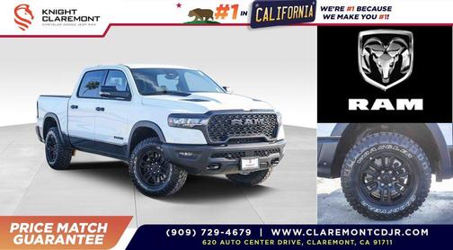 Bright White Clearcoat 2026 RAM 1500 Rebel
