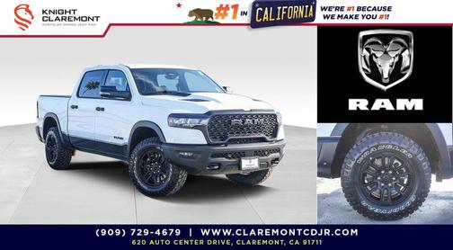 Bright White Clearcoat 2026 RAM 1500 Rebel