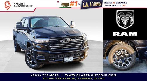 Diamond Black Crystal Pearlcoat 2026 RAM 1500 Laramie